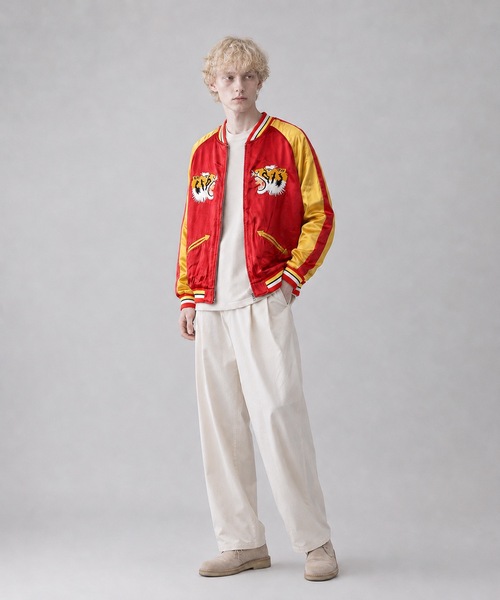 し*ん様 Houston ヒューストン　スカジャン　レーヨン HOUSTON（ヒューストン） スカジャン HOUSTON / RAYON SOUVENIR JACKET