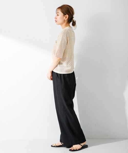 「URBAN RESEARCH Sonny Label」 ニットカーディガン FREE オフホワイト レディース_画像9