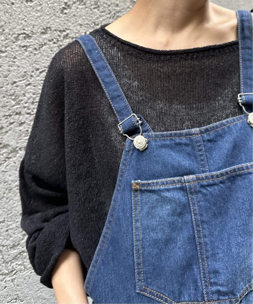 FRAMeWORK（フレームワーク） 長袖ニット FREE サックスブルー