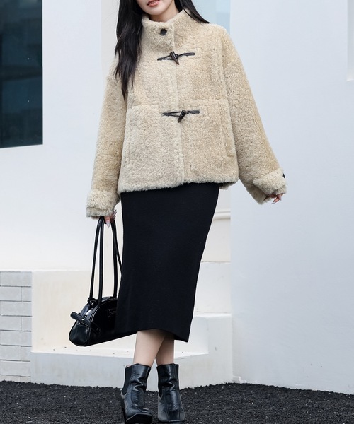 Lace Ladies（レースレディース） ダッフルコート コート トグル付き