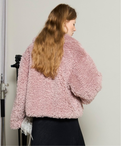 MAISON SPECIAL（メゾンスペシャル） ブルゾン アウター Pink Faux Fur