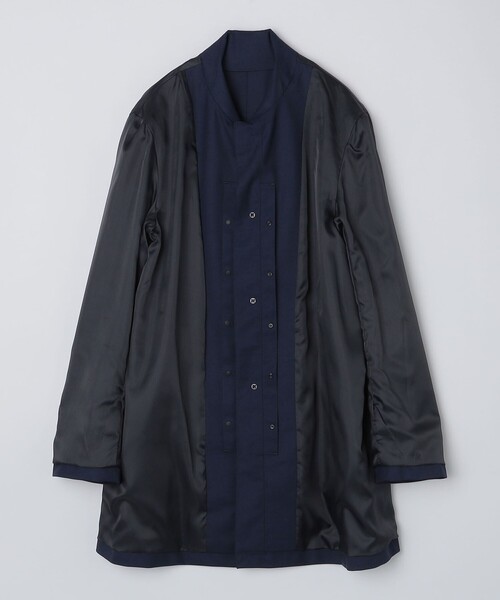 SHIPS Colors（シップスカラーズ） ステンカラーコート LARGE ネイビー