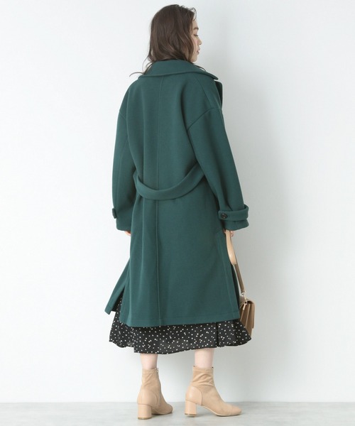 Heather（ヘザー） チェスターコート FREE グリーン レディース