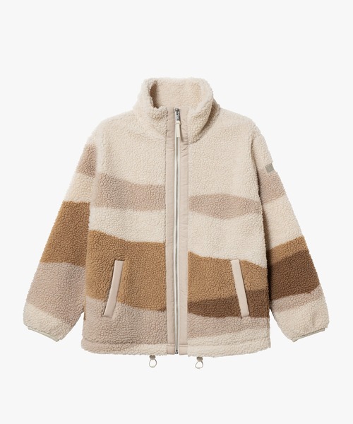 AIGLE（エーグル） ブルゾン アウター ジップアップシェルパフリース