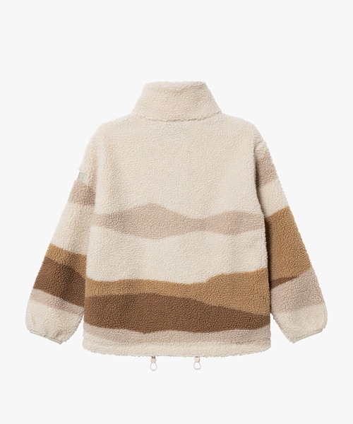 AIGLE（エーグル） ブルゾン アウター ジップアップシェルパフリース