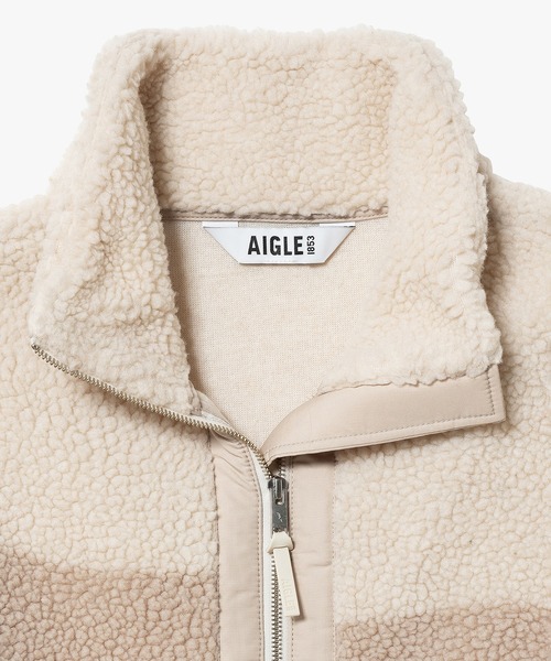 AIGLE ブルゾン Sサイズ AIGLE（エーグル） ブルゾン アウター ジップアップシェルパフリース