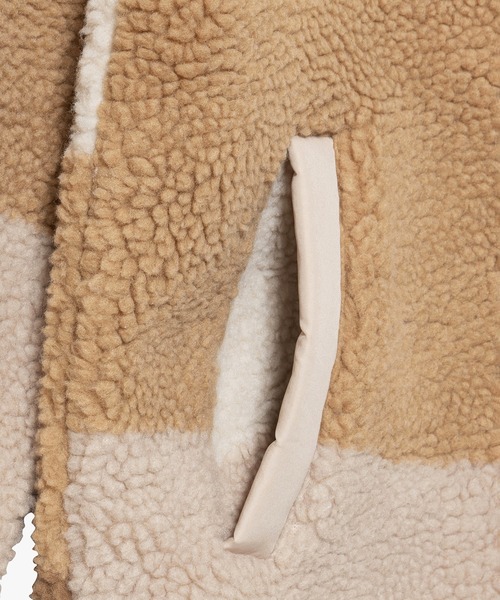 AIGLE（エーグル） ブルゾン アウター ジップアップシェルパフリース
