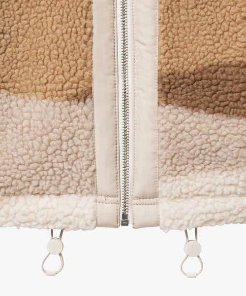 AIGLE（エーグル） ブルゾン アウター ジップアップシェルパフリース
