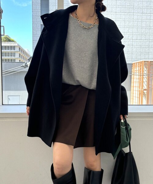 DouDou（ドゥドゥ） コート アウター ダブルフェイスドルマンコート