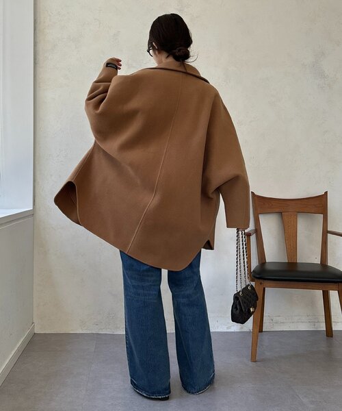 DouDou（ドゥドゥ） コート アウター ダブルフェイスドルマンコート