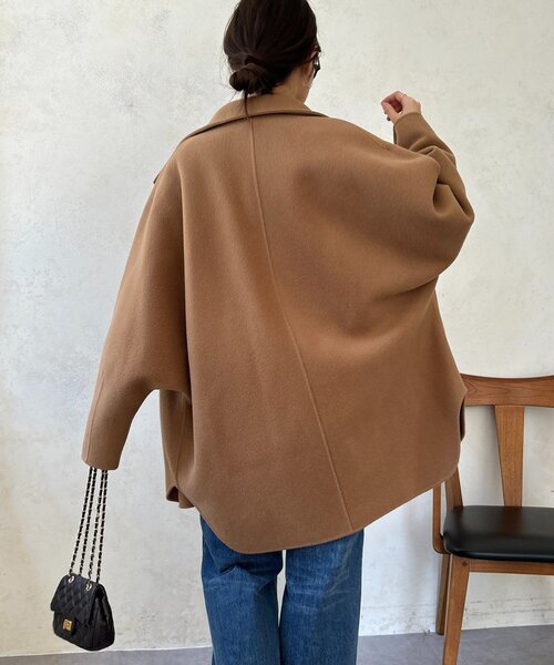 DouDou（ドゥドゥ） コート アウター ダブルフェイスドルマンコート