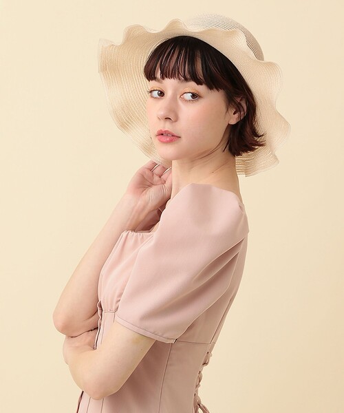 「DEICY」 半袖ワンピース 0 グレー レディース_画像2