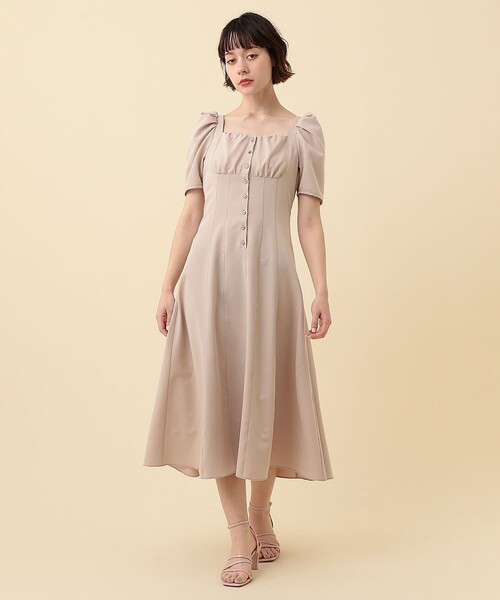 「DEICY」 半袖ワンピース 0 グレー レディース_画像10