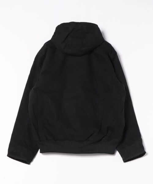 【レア】carhartt ナイロンブルゾン 短丈 ジャケット ソリッド ブラック Carhartt（カーハート） ブルゾン アウター レディース メンズ