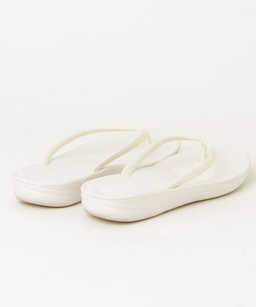 「fitflop」 フラットサンダル US7 ホワイト レディース_画像2