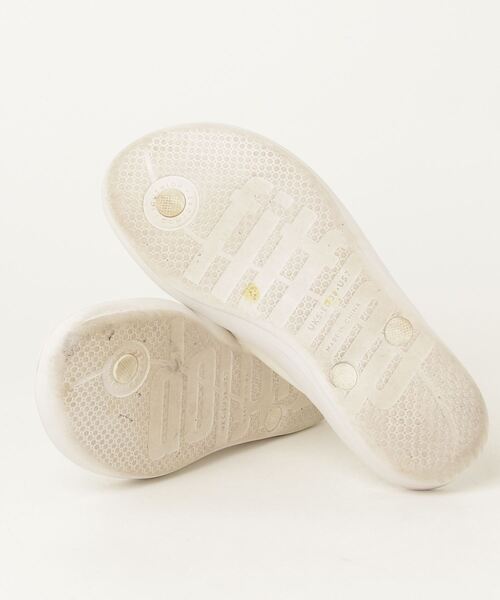 「fitflop」 フラットサンダル US7 ホワイト レディース_画像3