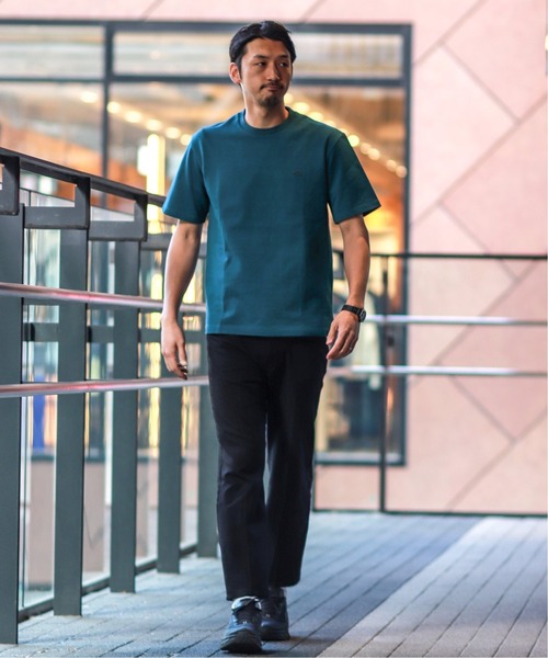 「LACOSTE」 半袖Tシャツ 4 ベージュ メンズ_画像7