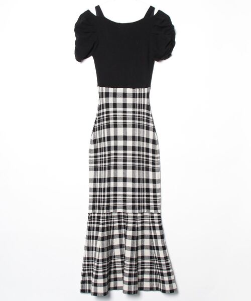 「RESEXXY」 半袖ワンピース FREE ブラック レディース_画像2