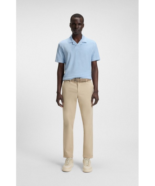 BOSS（HUGO BOSS） ポロシャツ ジョニーカラー コットンタオル メンズ