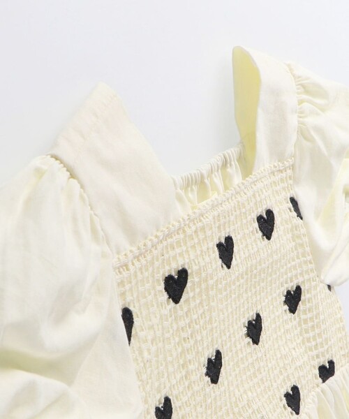 「branshes」 「KIDS」半袖ワンピース 90 アイボリー キッズ_画像8