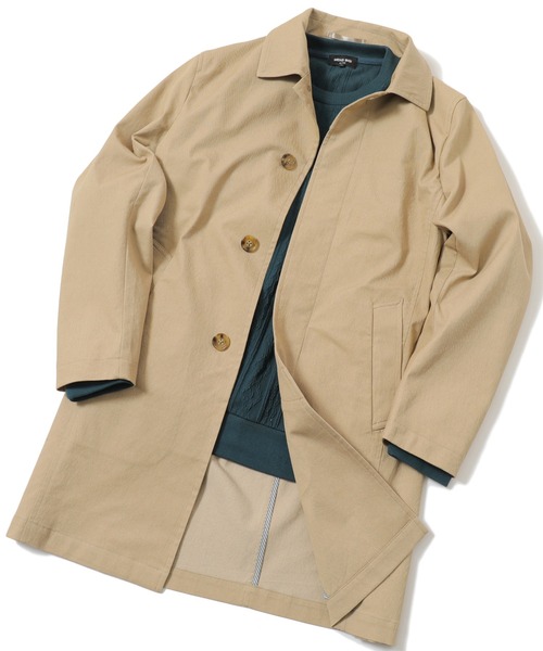 MEN'S BIGI（メンズビギ） ステンカラーコート 03 ベージュ メンズ