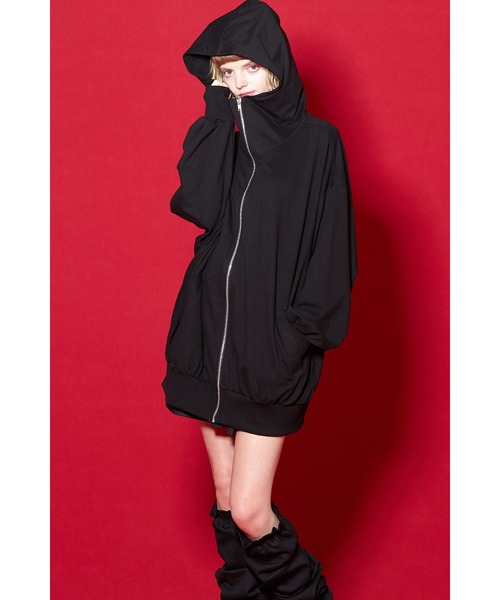 ankoROCK ジップアップパーカー ONE SIZE ブラック メンズ : ZOZOTOWN