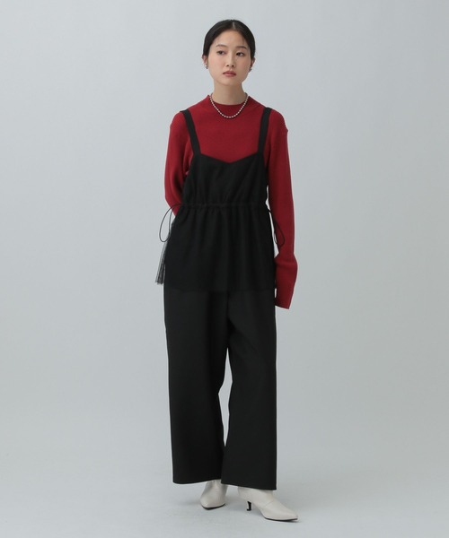 plage（プラージュ） オーバーオール 34 ブラック レディース