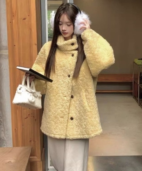 LADY LIKE（レディライク） コート アウター 「秋冬新作」スタンド