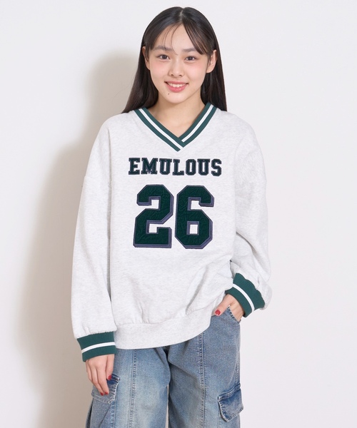 LOVETOXIC トレーナー 「LTXC」「綿100％」裏起毛ナンバールーズ