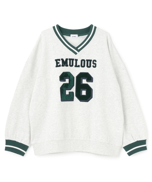 ピオちゃん LOVETOXIC トレーナー 「LTXC」「綿100％」裏起毛ナンバールーズ