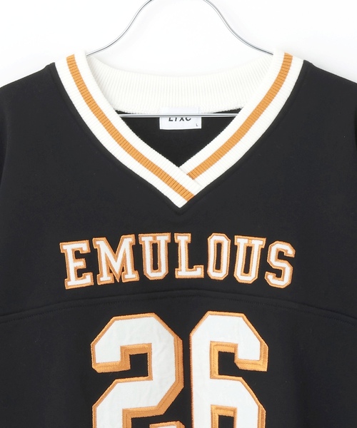 LOVETOXIC トレーナー 「LTXC」「綿100％」裏起毛ナンバールーズ