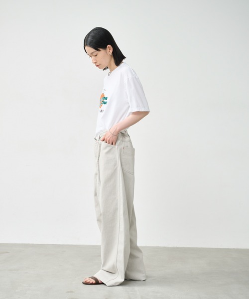 kha:ki（カーキ） ワイドパンツ パンツ 「KHA:KI / カーキ」ウエスト