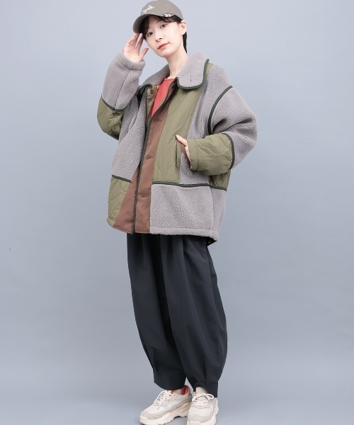 チチカカ（TITICACA） パンツ ピーチスキンエッグタックパンツ 