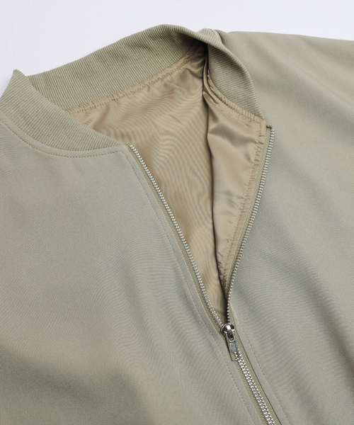 「La-gemme」 ブルゾン フリー カーキ レディース_画像5