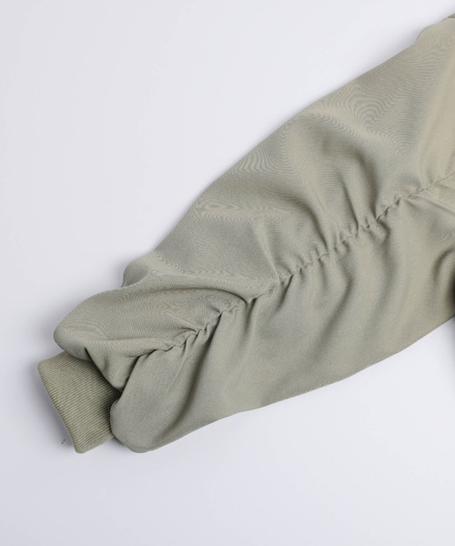 「La-gemme」 ブルゾン フリー カーキ レディース_画像6