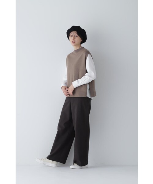 「human woman」 ノースリーブトップス MEDIUM グリーン レディース_画像8