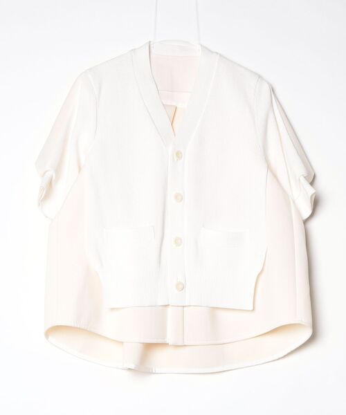 sacai（サカイ） カーディガン 2 ホワイト レディース : ZOZOTOWN