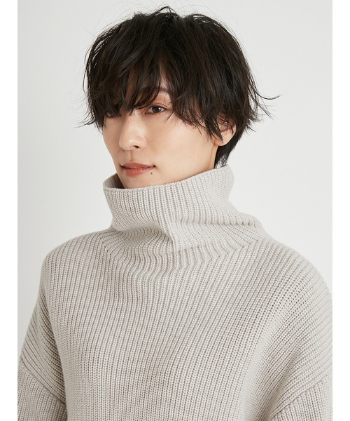 「styling/」 長袖ニット FREE ブラック レディース_画像7