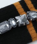 靴下 LINED BIJOUX SOCKS /...の詳細画像2