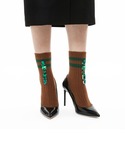 靴下 LINED BIJOUX SOCKS /...の詳細画像3