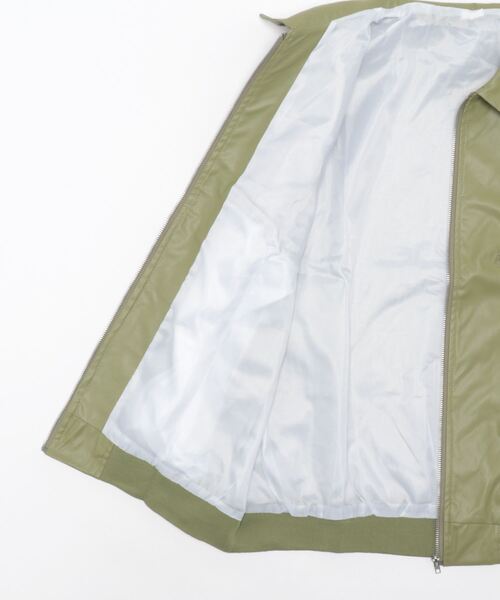 「VIBGYOR」 「burlesque」ブルゾン FREE ブラック メンズ_画像4