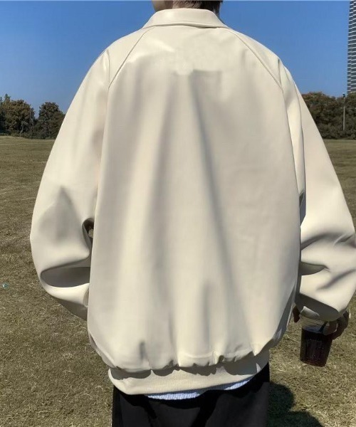 「VIBGYOR」 「burlesque」ブルゾン FREE ブラック メンズ_画像8