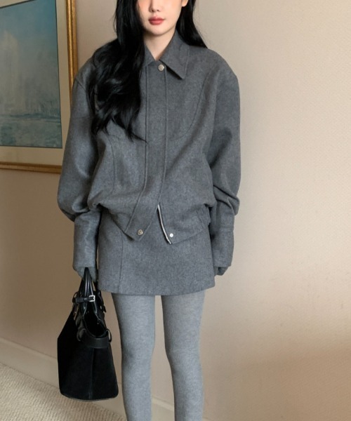 【専用】美品✨M’SGRACY 襟付き ジャケット ダブルジップ M'SGRACY-エムズグレィシー公式サイト