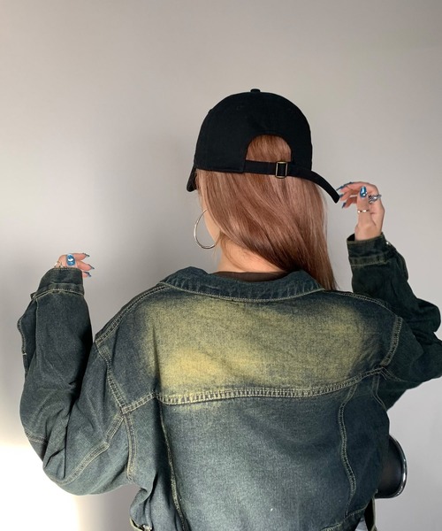 「non-hedge」 デニムジャケット FREE ブルー レディース_画像7