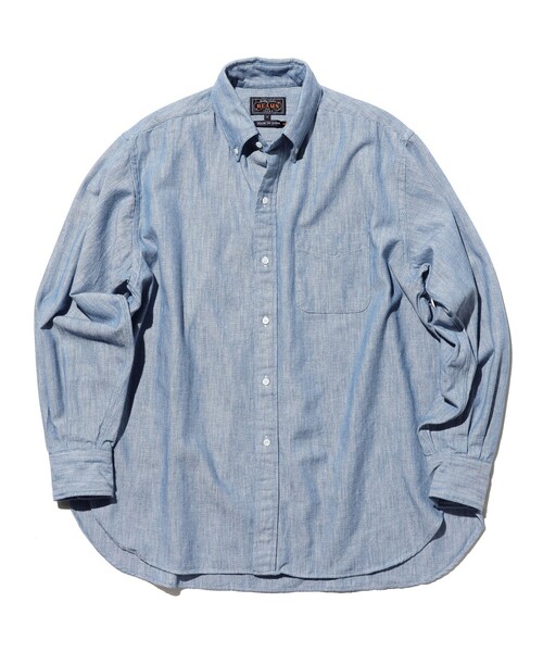 BEAMS+（ビームスプラス） シャツ B.D. Classic-fit Indigo Oxford