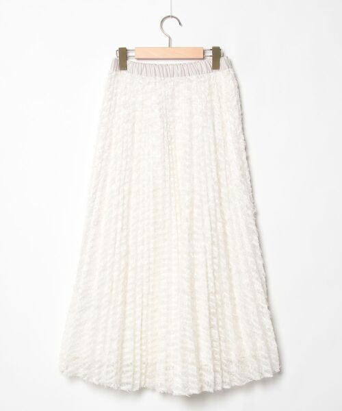 「UNTITLED」 ロングスカート 1 ホワイト レディース_画像2