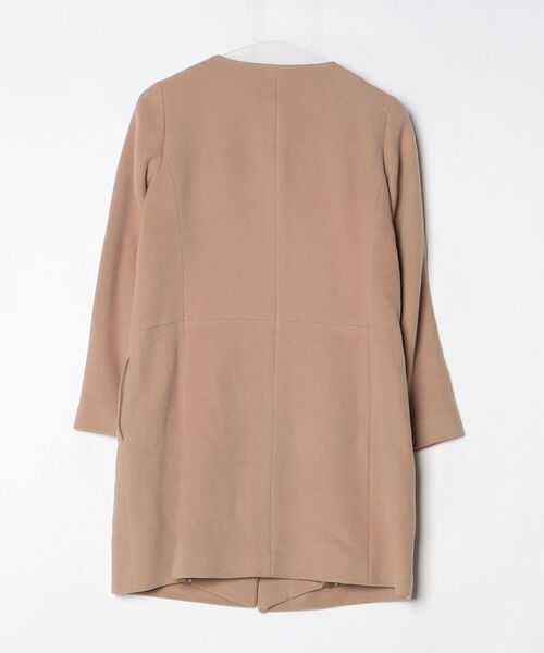 BEAUTY＆YOUTH UNITED ARROWS ノーカラーコート SMALL ベージュ