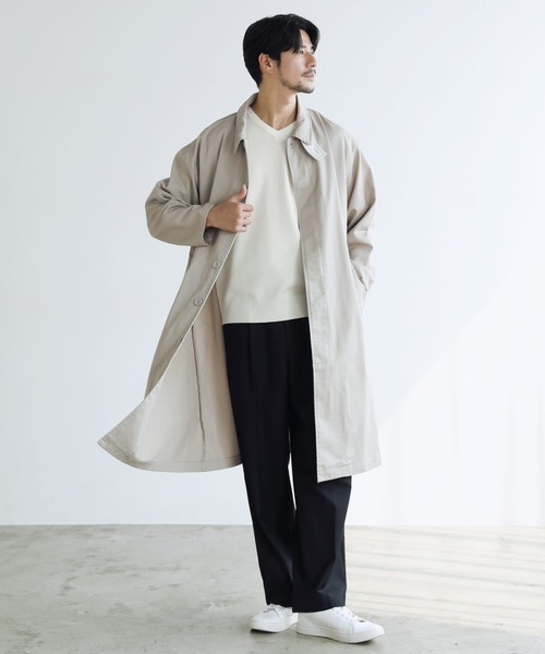 「SPU」 長袖ニット M ホワイト メンズ_画像6