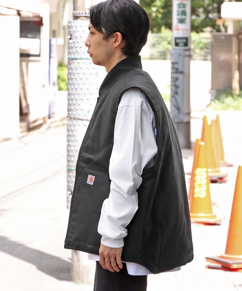 Carhartt（カーハート） ベスト M ブラウン メンズ : ZOZOTOWN Yahoo