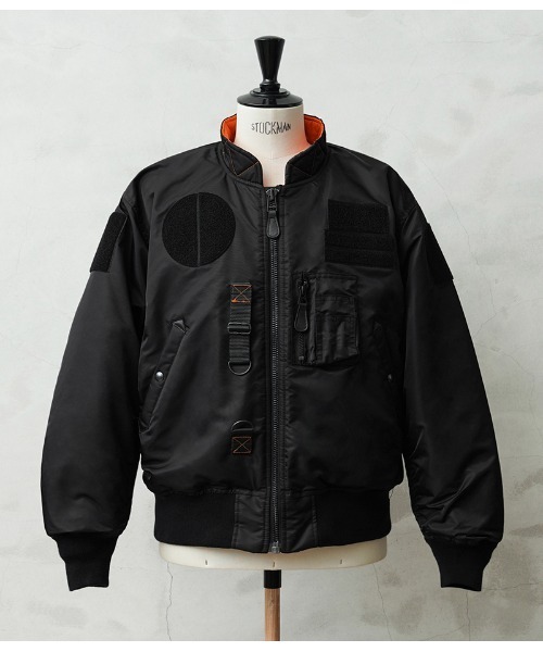 WAIPER.inc ma1 ma-1 WAIPER.inc 米軍 CUSTOM MA-1 フライトジャケット